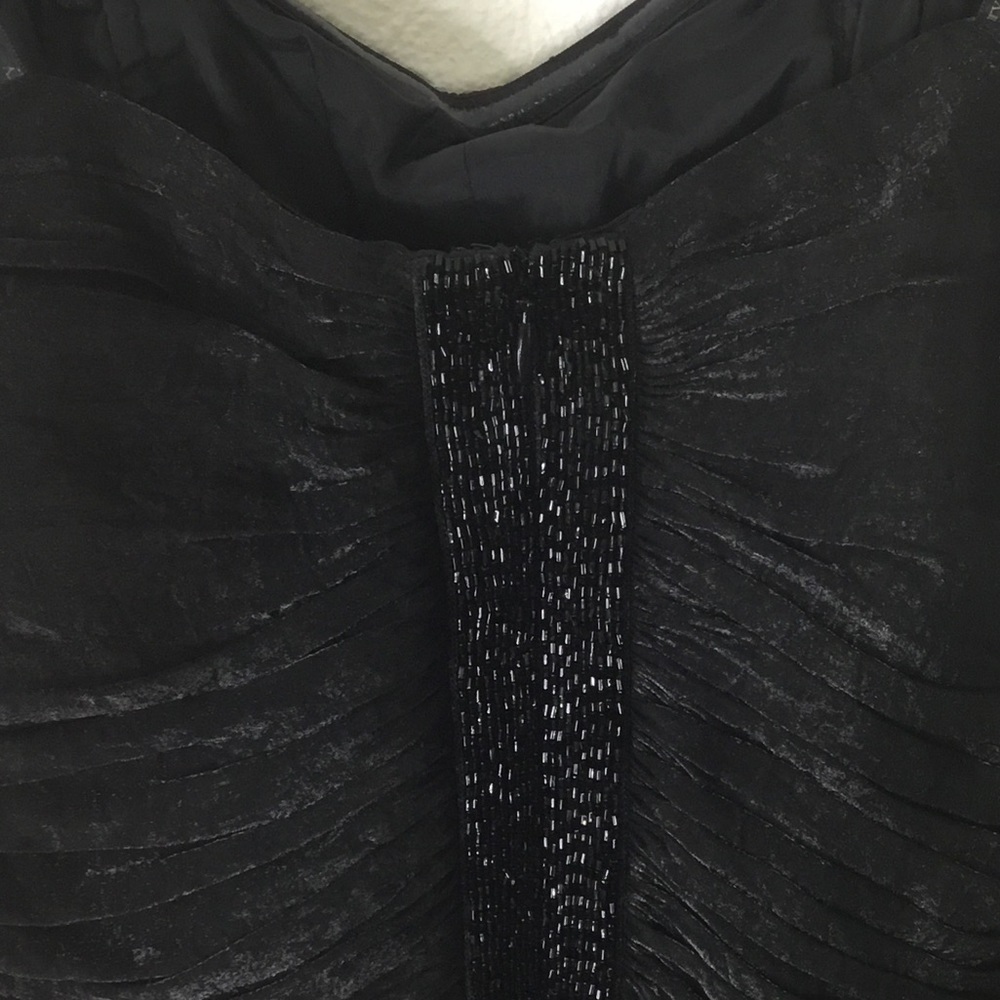 NWT Laundry Ruched Strapless Cocktail Dress - Picture 6 of 7